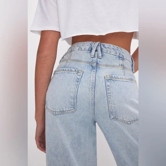GOOD AMERICAN Good 90’s Relaxed Jeans - Picture 5 of 10
